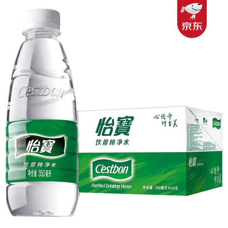 怡宝 纯净水 350ml*24 整箱装 (华润怡宝出品 饮用水)