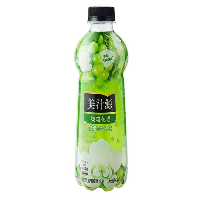 【易购】可口可乐 美汁源(minute maid) 爽粒花语槐花风味葡萄汁饮料