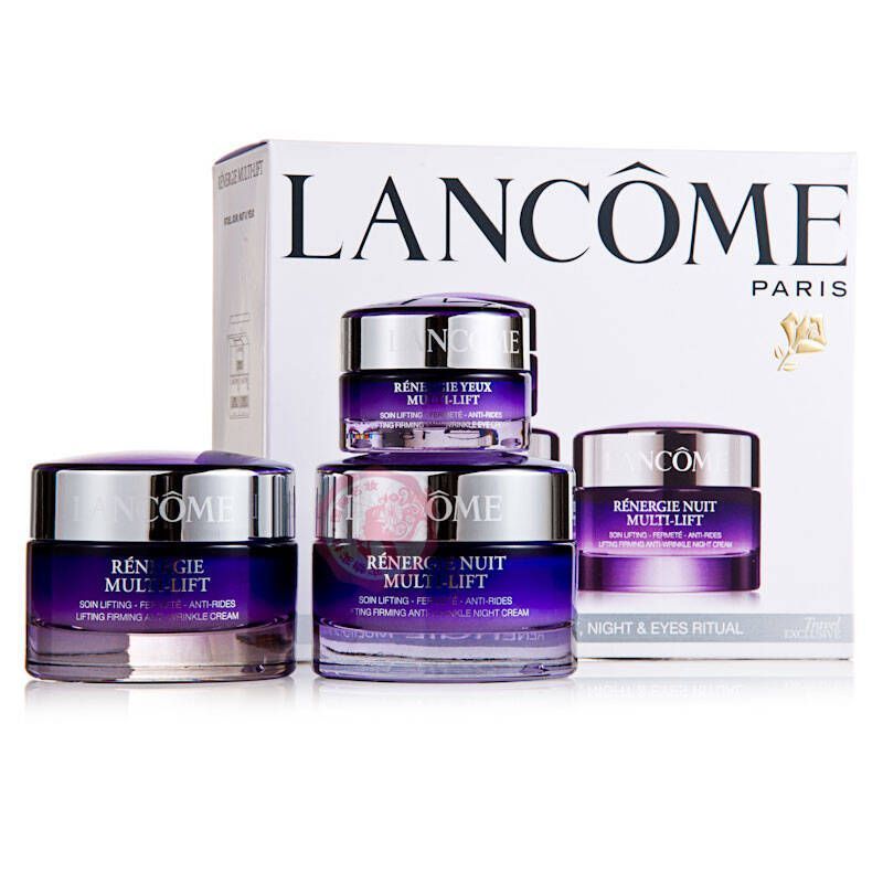 lancome 【5d立体塑颜紧致抗皱】兰蔻立体塑颜三件套 日霜晚霜50ml