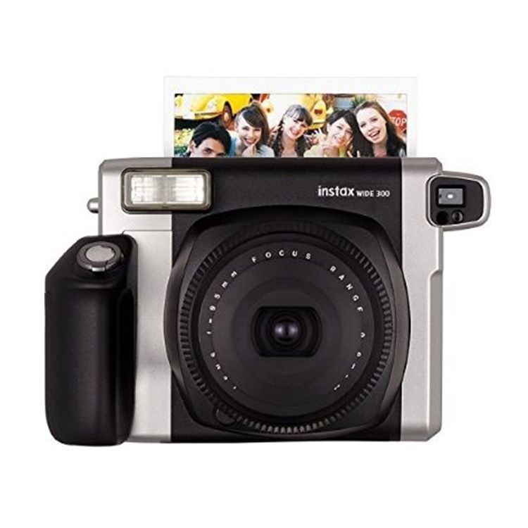 富士fujifilm 趣奇checky instax wide300拍立得相机 黑色 宽幅大开