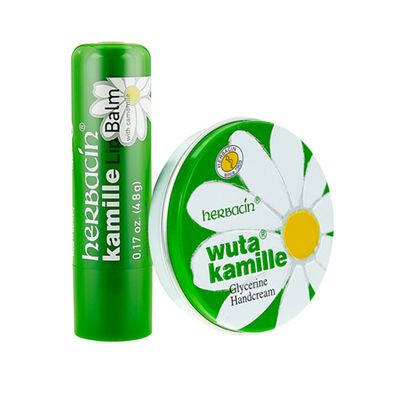 德国小甘菊 修护唇膏 经典护手霜组合装 4.8g 20ml