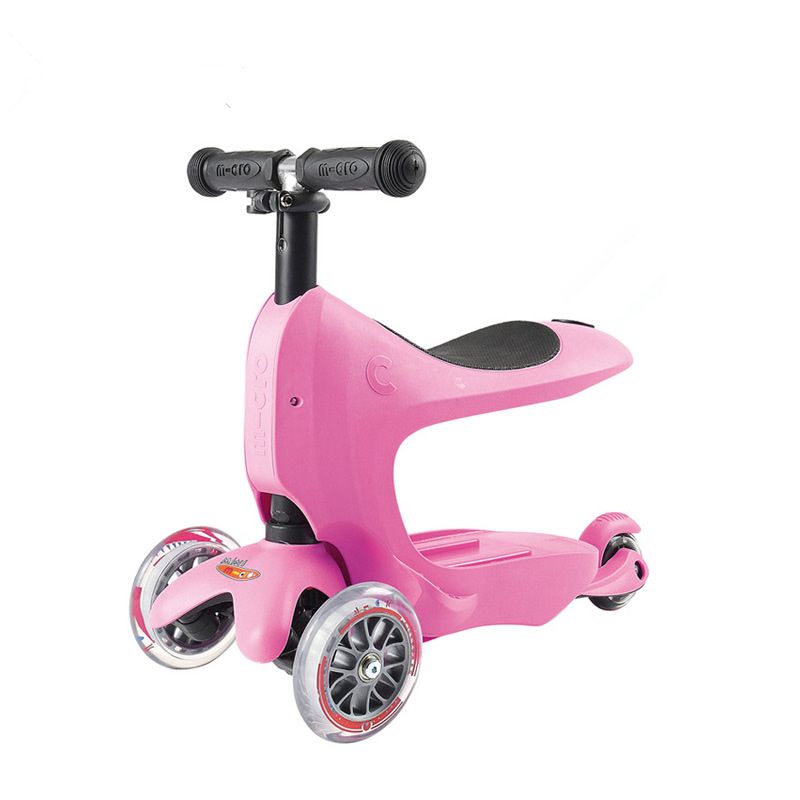 瑞士米高 德陆诗mini2go 迷你箱儿童滑板车 粉色