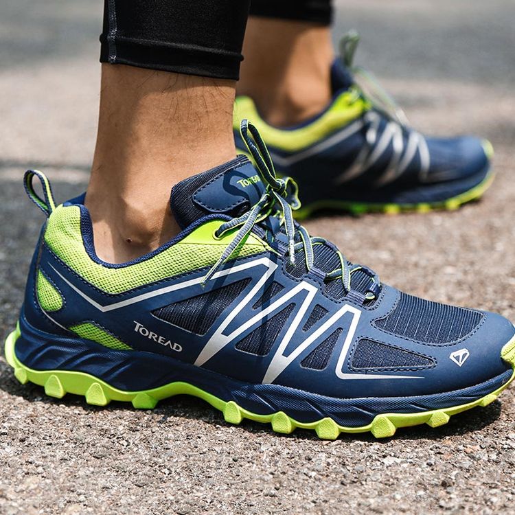探路者 toread 探路者 户外男式运动越野跑鞋 kffe91364 透气 耐磨