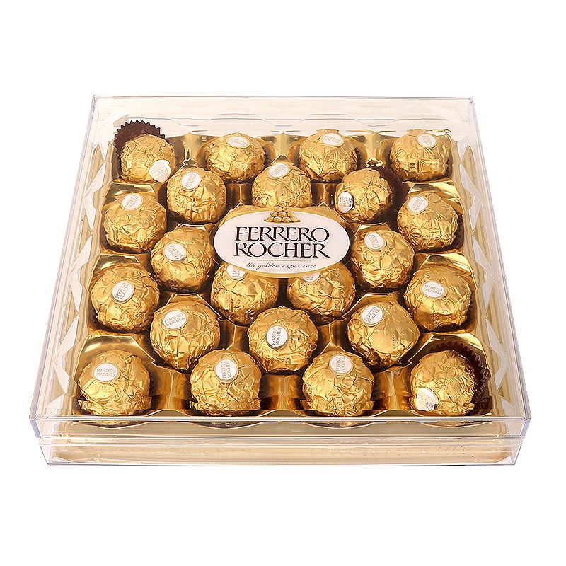 【情人送礼佳品】费列罗 夹心巧克力 t24粒礼盒装 意大利进口