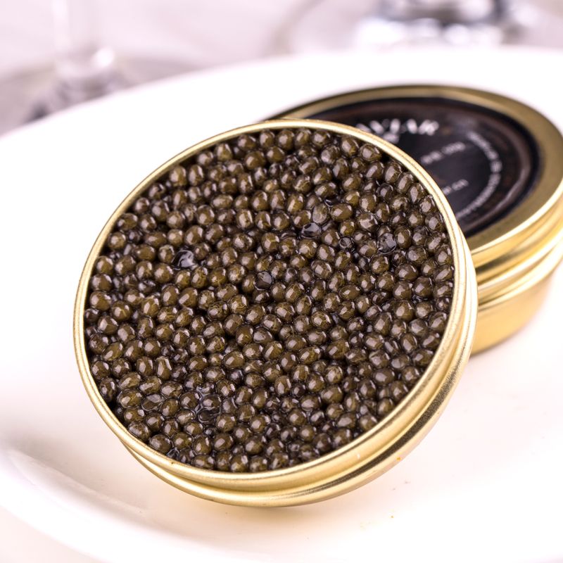 獐子岛 阿穆尔达氏鳇鱼籽酱50g 鳇鱼卵罐头 即食 鲟鱼子酱 寿司搭档