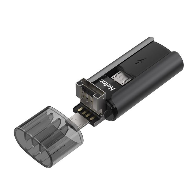 朗科netac u295 高速otg双接口电脑两用u盘 32g 支持手机互充