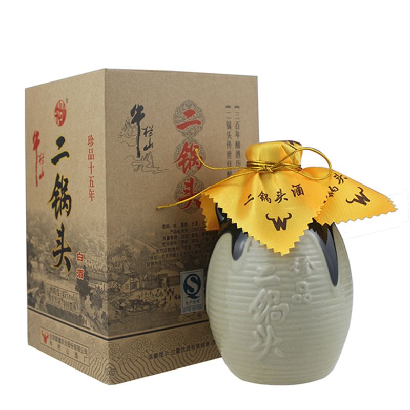 牛栏山 珍品15年二锅头白酒45度400ml*6瓶 整箱