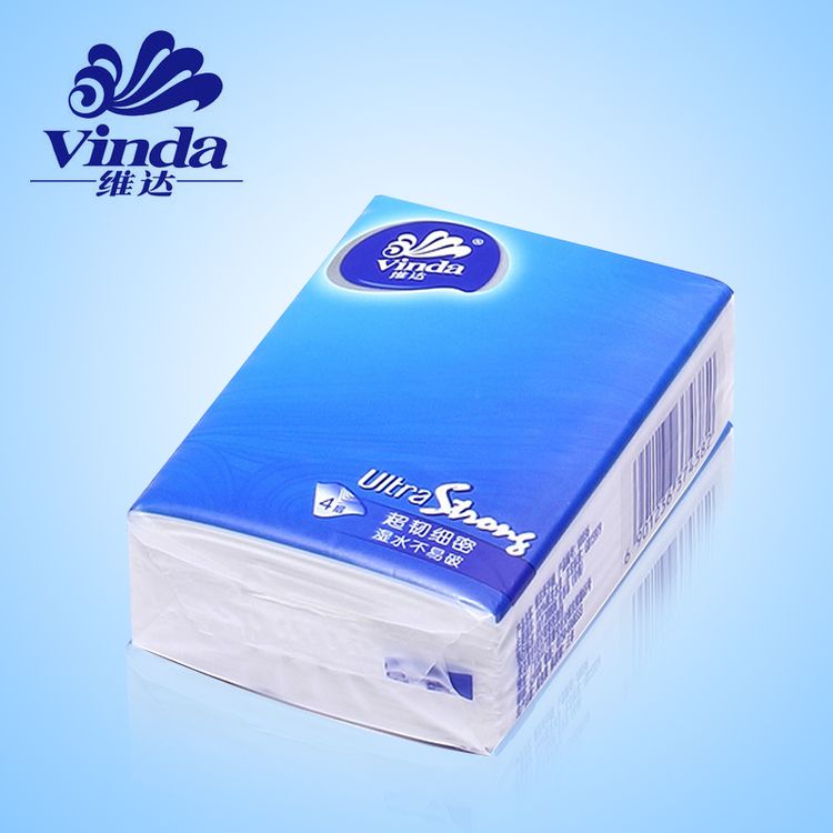 维达vinda超韧系列迷你手帕纸