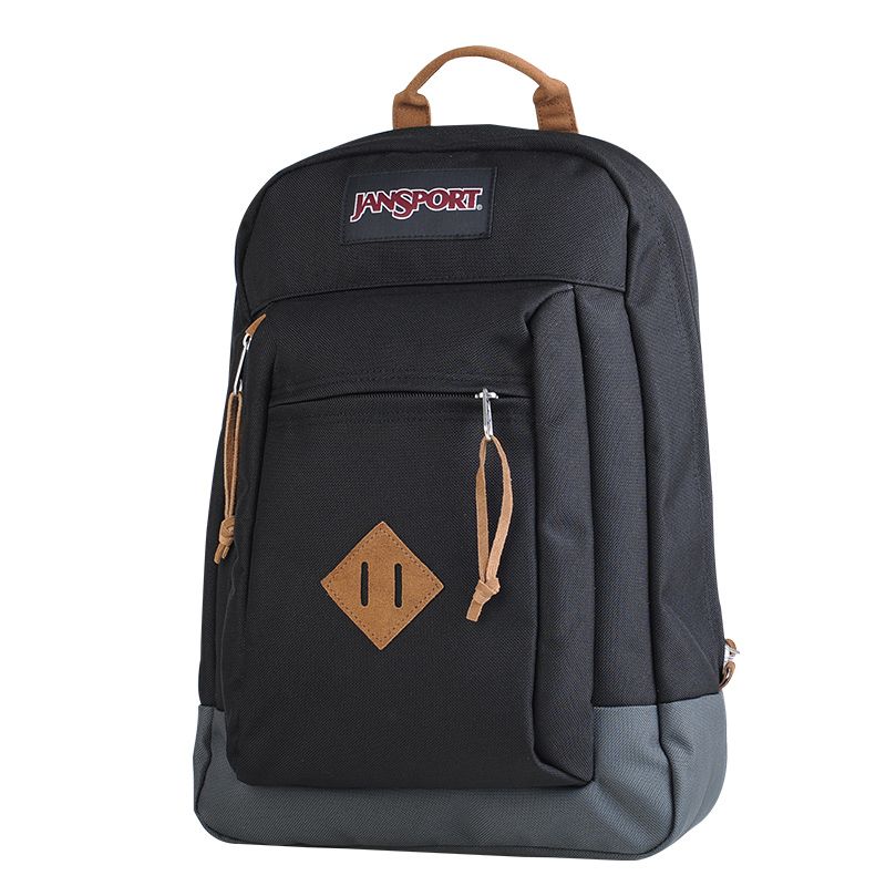 jansport杰斯伯 城市休闲户外耐磨精巧新版23l双肩背包 t70f 008 黑色