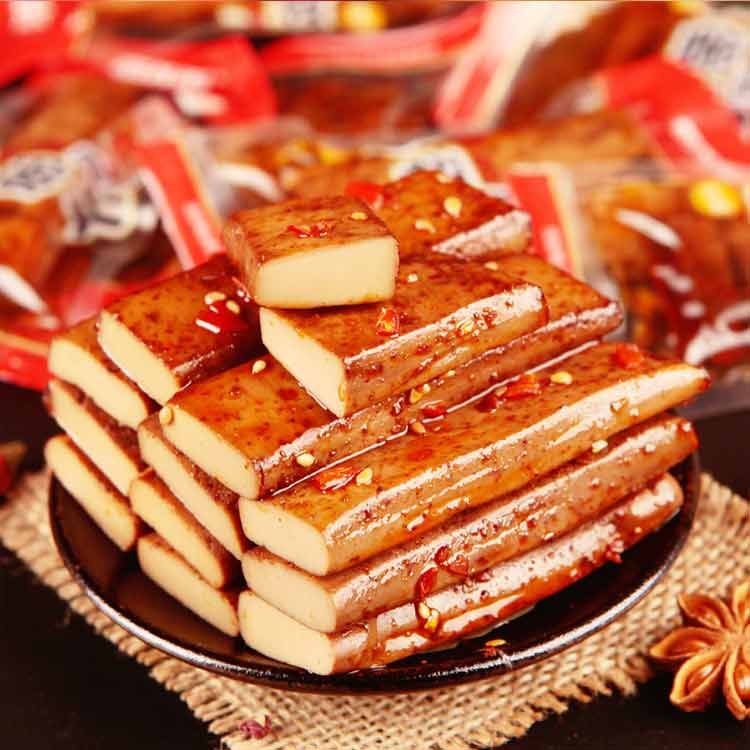 蜀道香 麻辣鸡蛋干250g*2袋 香辣卤味 四川特产小吃