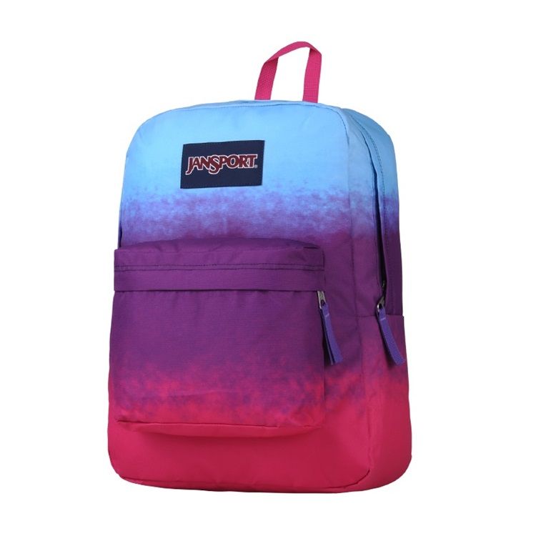 jansport 杰斯伯 男女款双肩背包校园休闲包书包 t501 02c 渐层的紫色