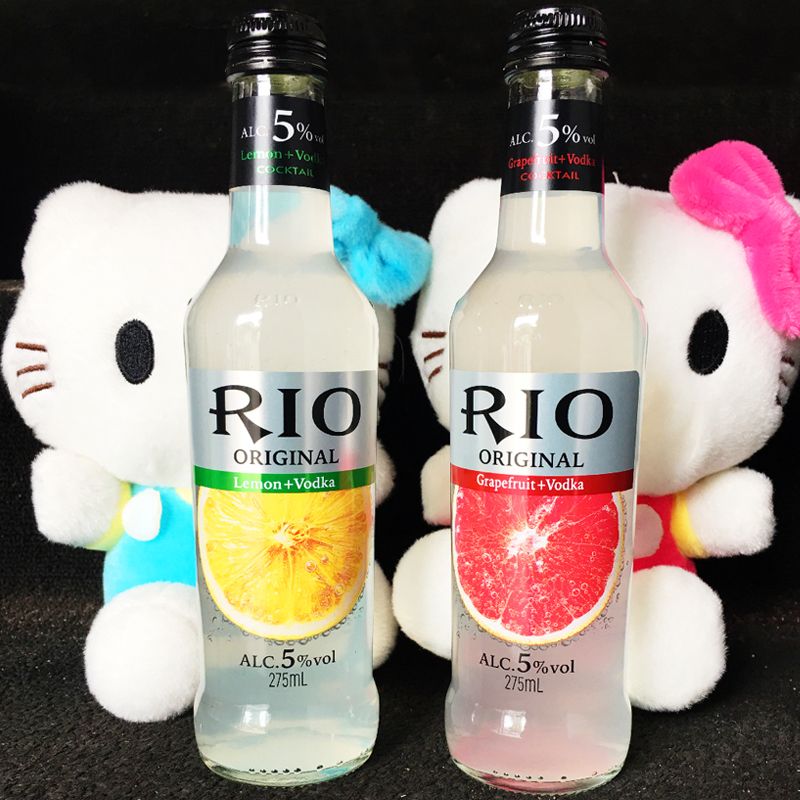 三得利 rio锐澳预调鸡尾酒 洋酒果酒275ml 5度本味 混合装 24瓶