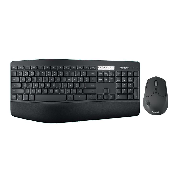 罗技 Logitech 优联蓝牙双模Flow技术MK850无线键鼠套装