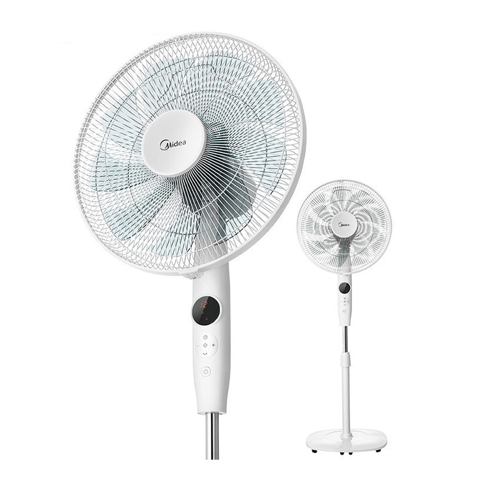 美的电风扇九叶变频家用省电立式wifi智能遥控落地扇fs40-16fra