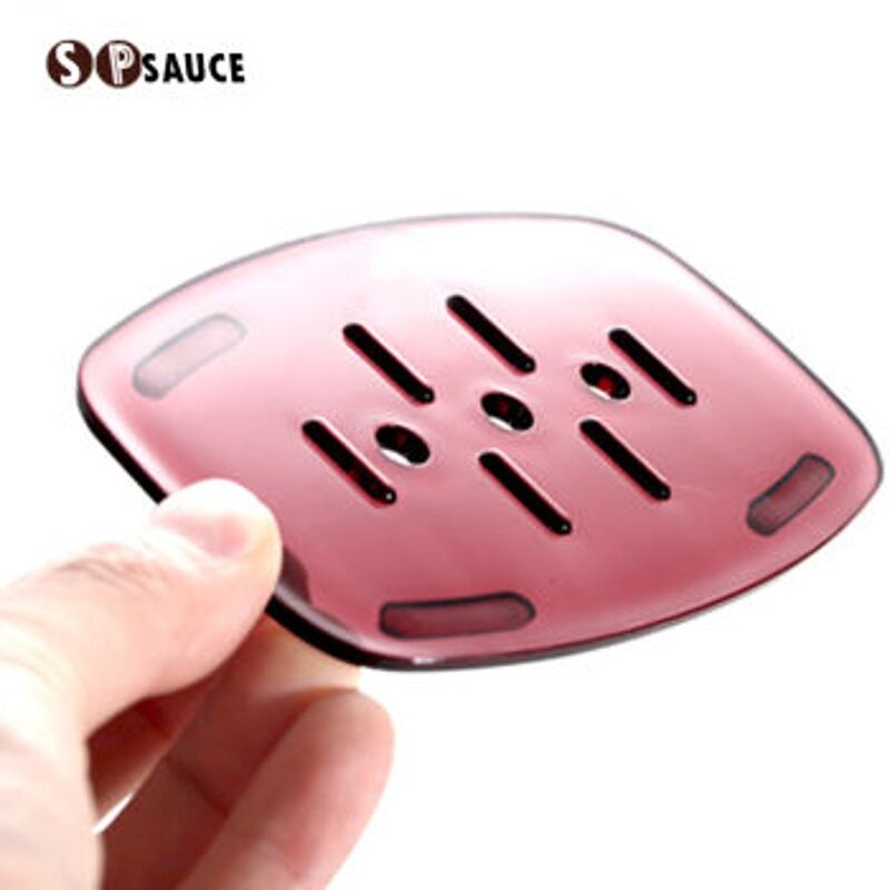 sp sauce塑料无盖肥皂盒浴室肥皂收纳盒可沥水收纳