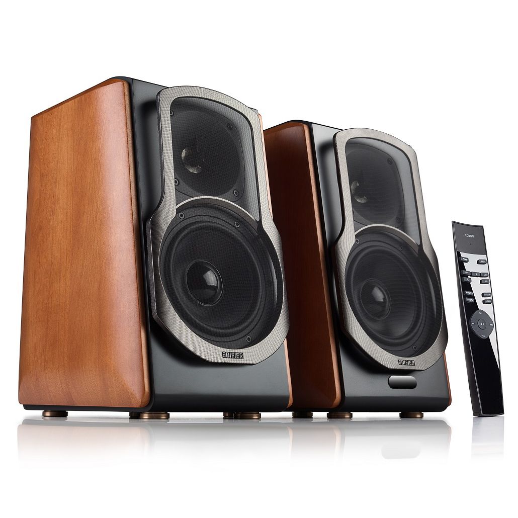 漫步者 edifier s2000mkii 木质低音炮 电脑音箱 多媒体蓝牙音响 旗舰