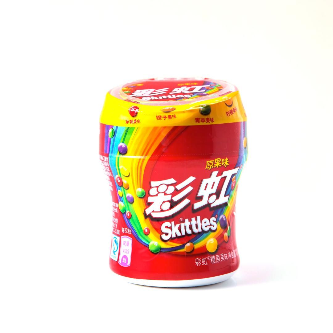 益达 彩虹糖原味(瓶装 120g)