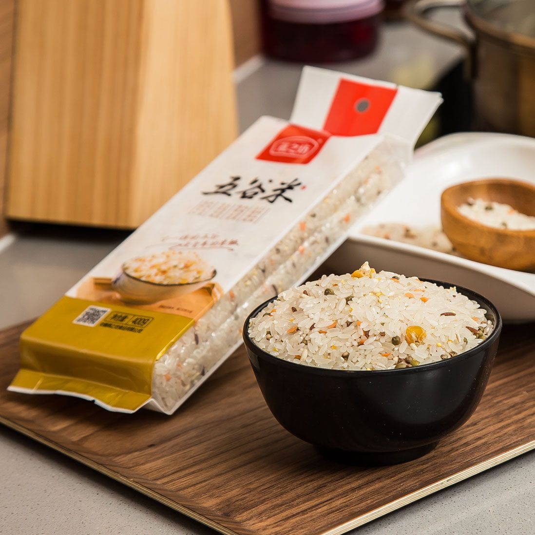 燕之坊 五谷米400g*3袋 12种谷杂粮组合 米饭粗粮同煮同熟