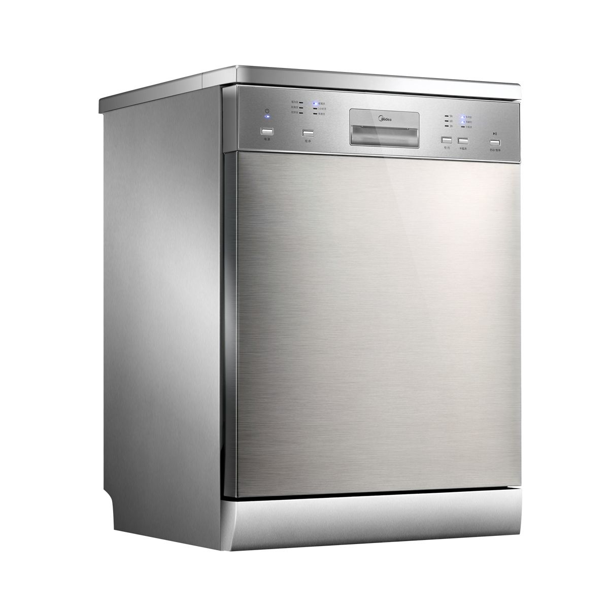 美的midea 美的 wqp12-7209h-cn洗碗机独立式台式家用全自动洗碗机