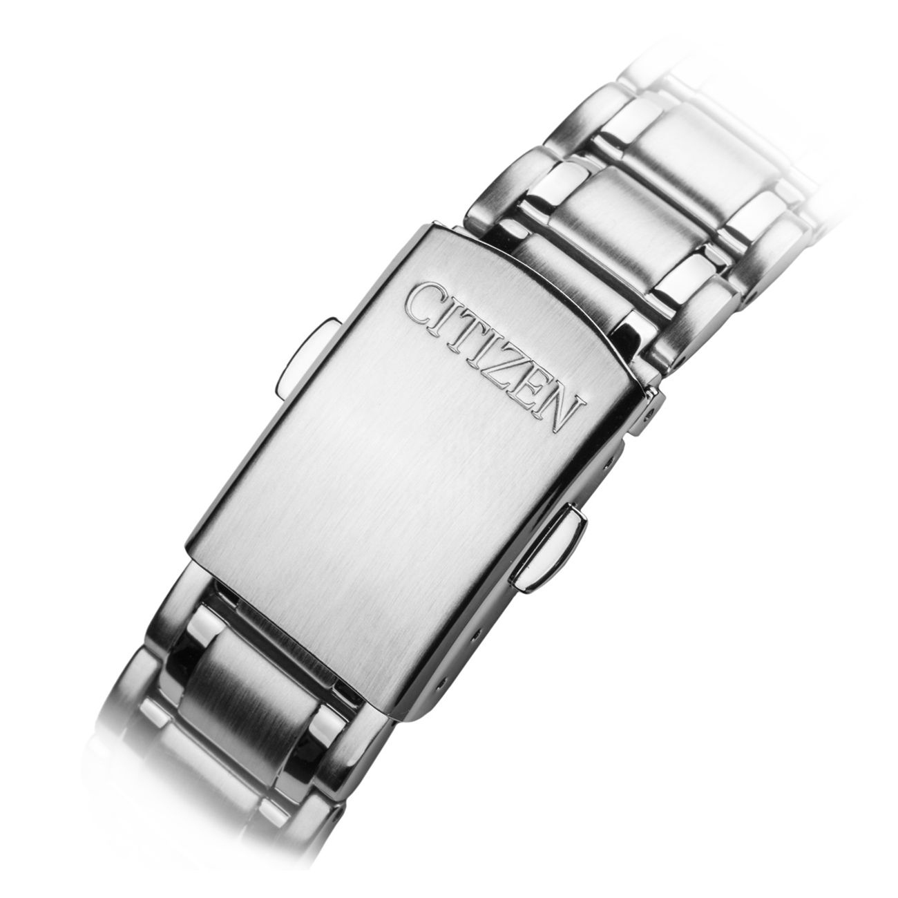 西铁城 (citizen)手表 光动能 情侣不锈钢表带男表 bm8501-52a