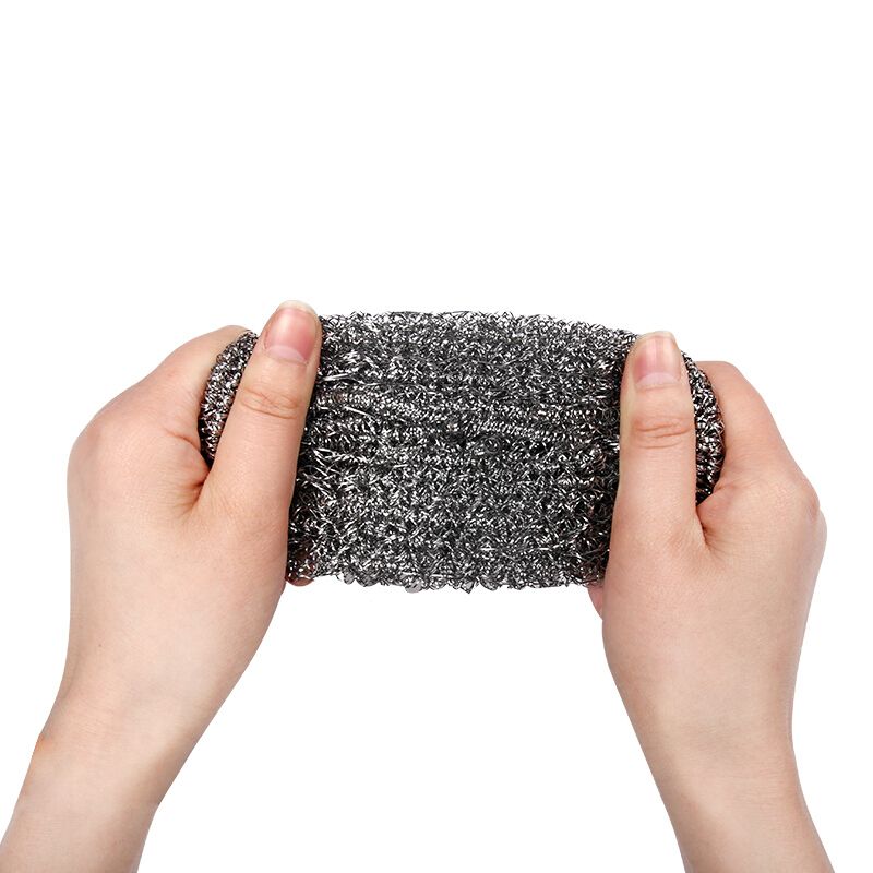 家杰 钢丝刷 金属钢丝球 清洁球 去污不沾油刷锅神 8只装 jj-cf101