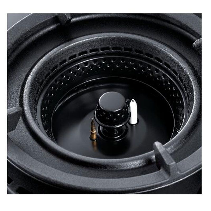 robam/老板 热效率 超大火力黑晶面板钢化玻璃燃气灶具天然气 9b52