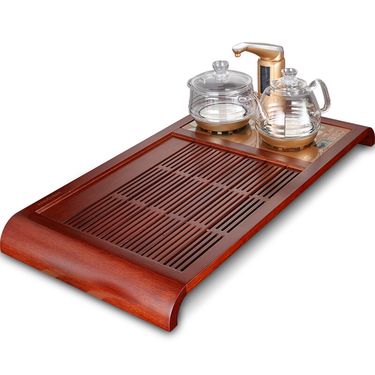 金灶(kamjove) 实木电茶盘搭全智能电茶炉茶具 自动上水泡茶机