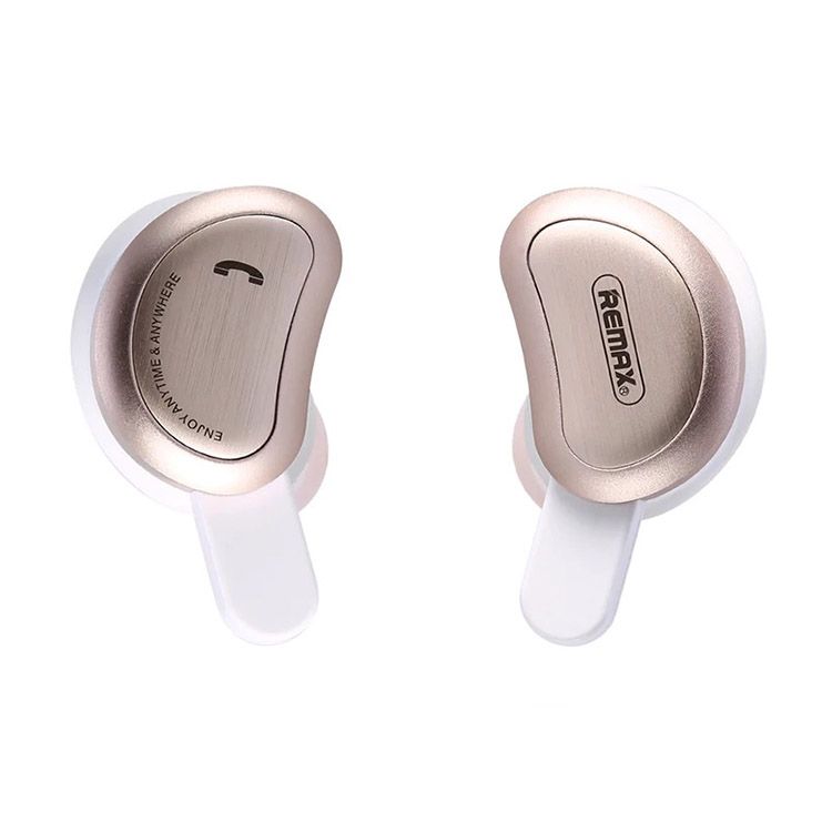 remax 真无线蓝牙耳机双耳重低音炮入耳式自带充电仓小型运动耳塞式