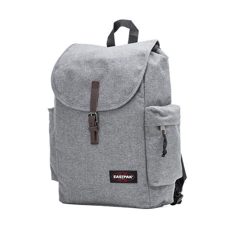 eastpak 依斯柏时尚防泼水电脑背包翻盖潮款书包简约纯色欧美风双肩包