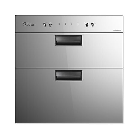 美的(midea) 90l不鏽鋼 獨立雙模 輕觸按鍵消毒櫃 mxv-zlp90qd301