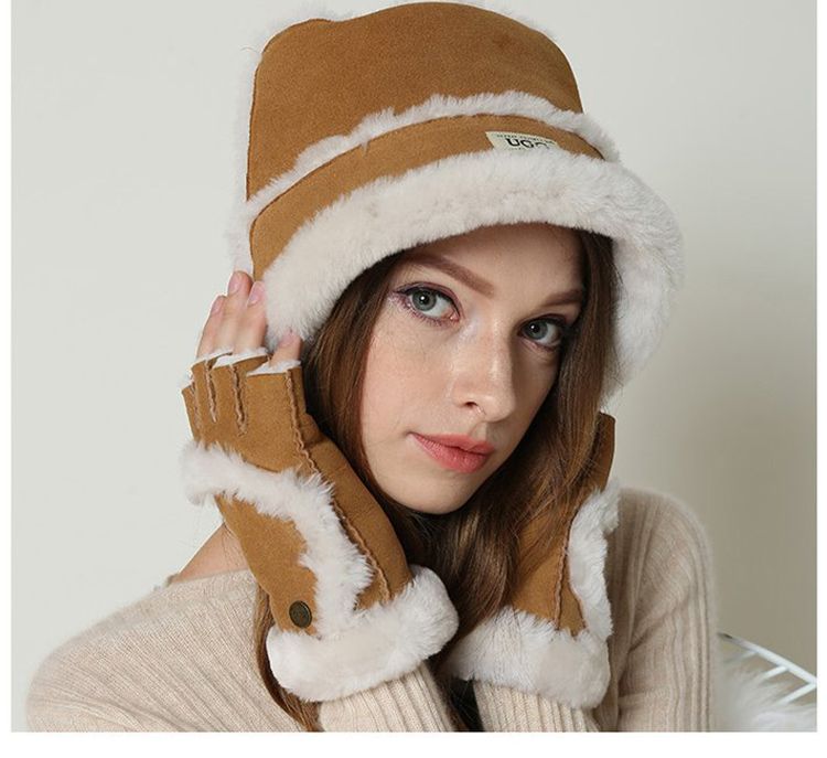 ozwear ugg 秋冬款时尚舒适保暖羊毛冬帽 澳洲直邮 普维香港