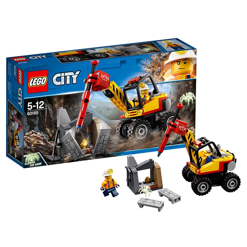 lego 乐高 城市系列 强力巨石劈裂机 60185