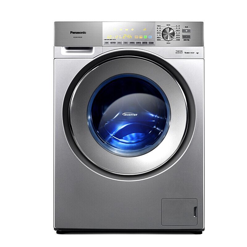松下panasonic 9公斤变频滚筒全自动洗衣机 xqg90-e9025