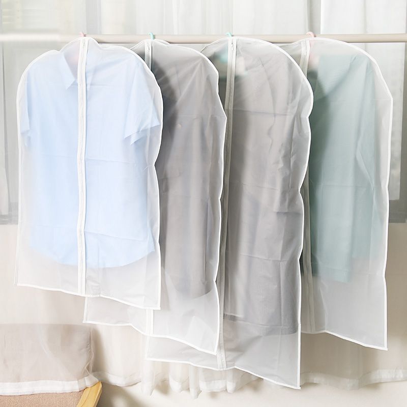 WORLD LIFE 日本衣物防尘罩大衣罩西服防尘袋挂衣袋3个装（不含衣架）