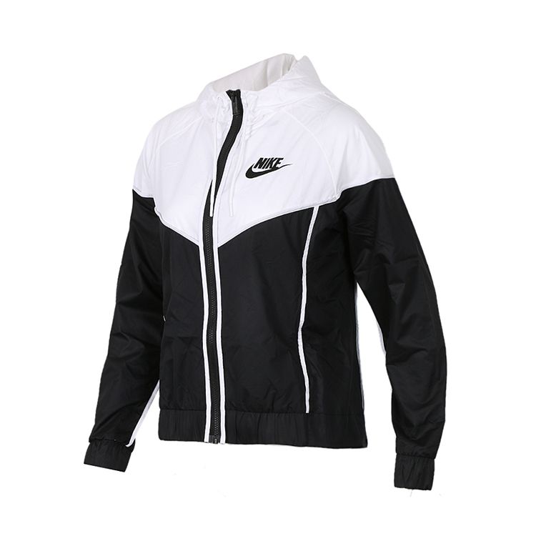 耐克nike女上衣2018春季新款风行者运动服连帽防风夹克休闲外套883496