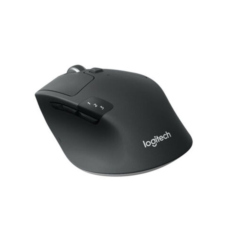 罗技(logitech) m720 蓝牙优联双模 多设备 无线鼠标 win7/8 mac 黑色