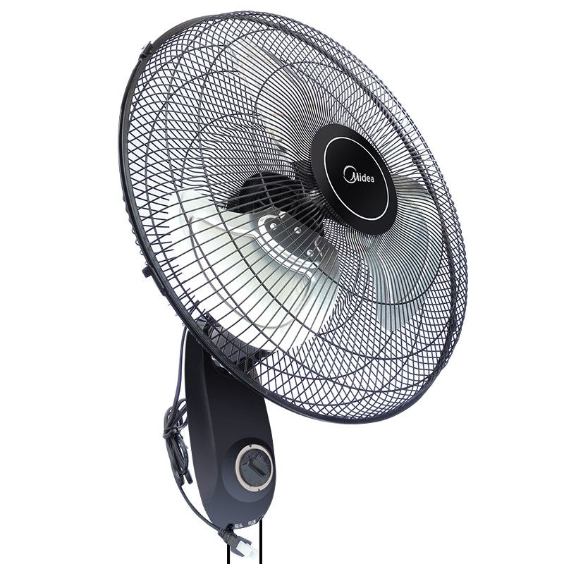 美的 壁扇 家用摇头挂壁式电风扇18寸 黑色 fw45-17du