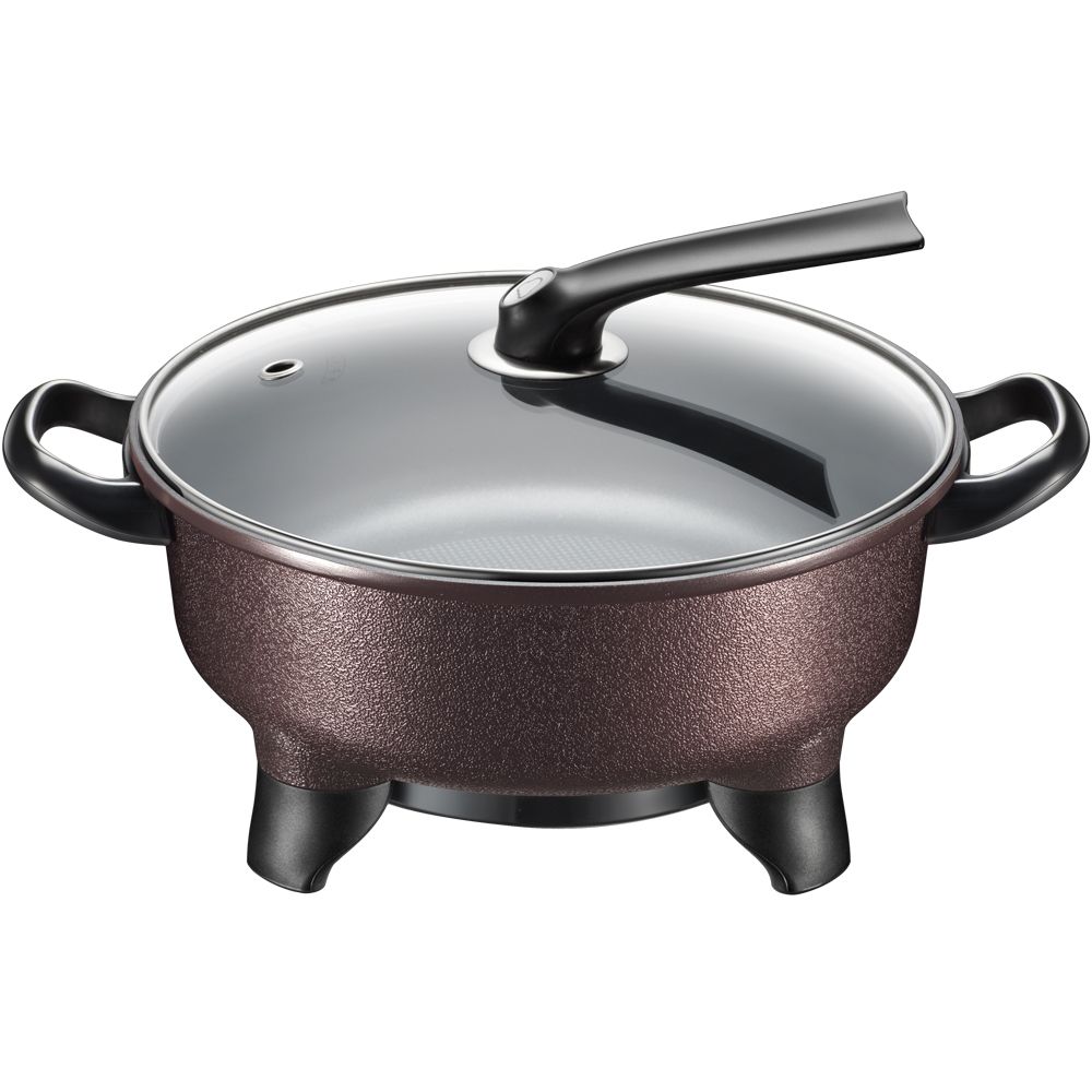 小熊dhg-b40e1 电火锅多功能分体家用电热锅煎炒电煮锅