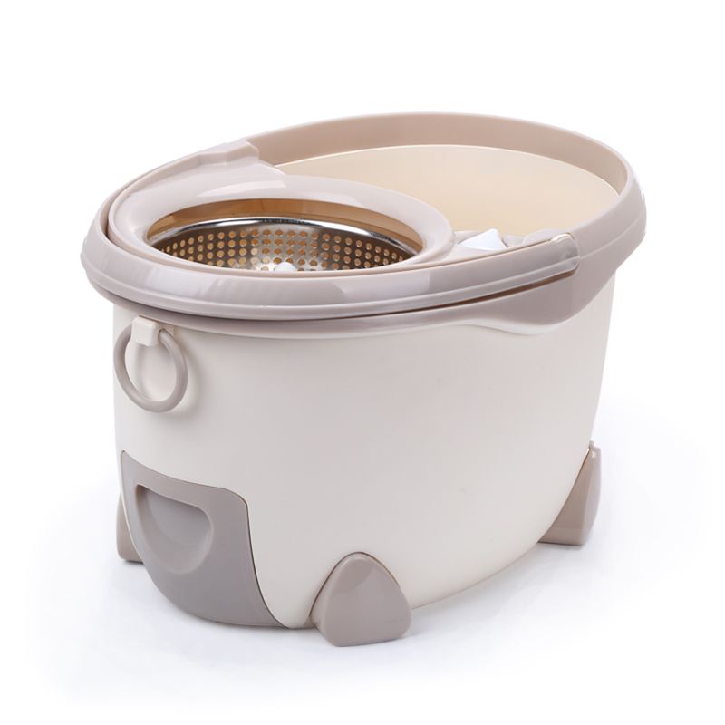 topoto 大卫 免手洗家用旋转拖把 双驱动拖布桶墩布拓扑大白q16白色