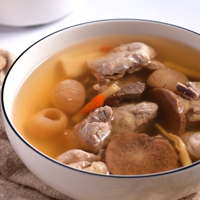 美味栈 秘鲁玛卡龙骨汤450g 香港地区进口 老火煲汤方便速食滋补汤包