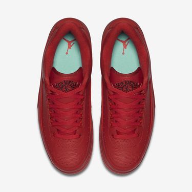 耐克air jordan 2 low red 乔2 aj2 全红男子篮球鞋 832819-606