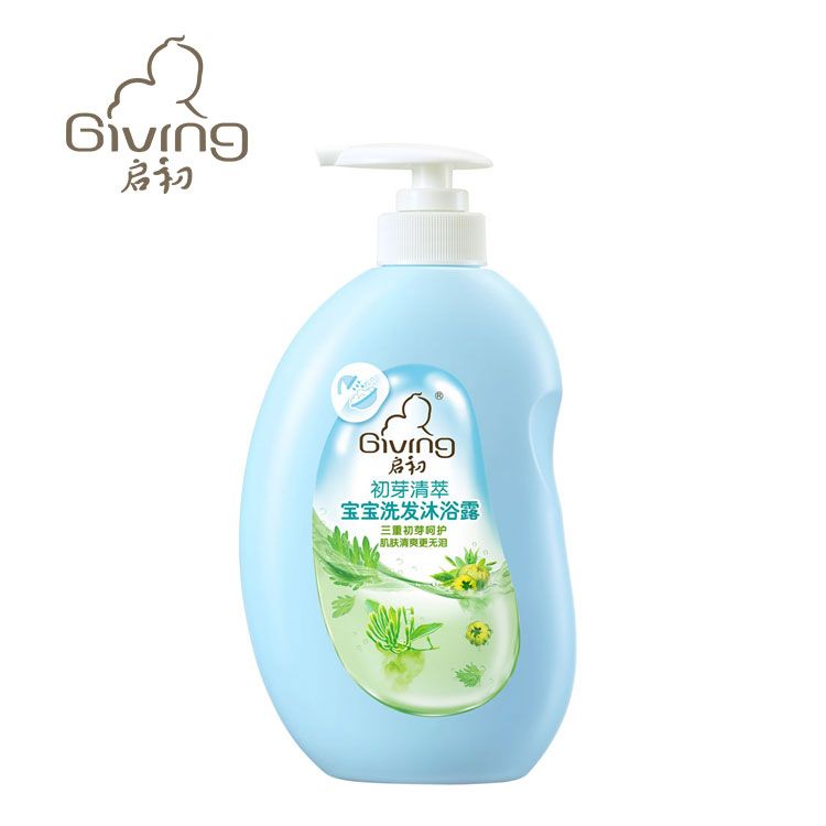 启初 初芽清萃宝宝洗发沐浴露620ML