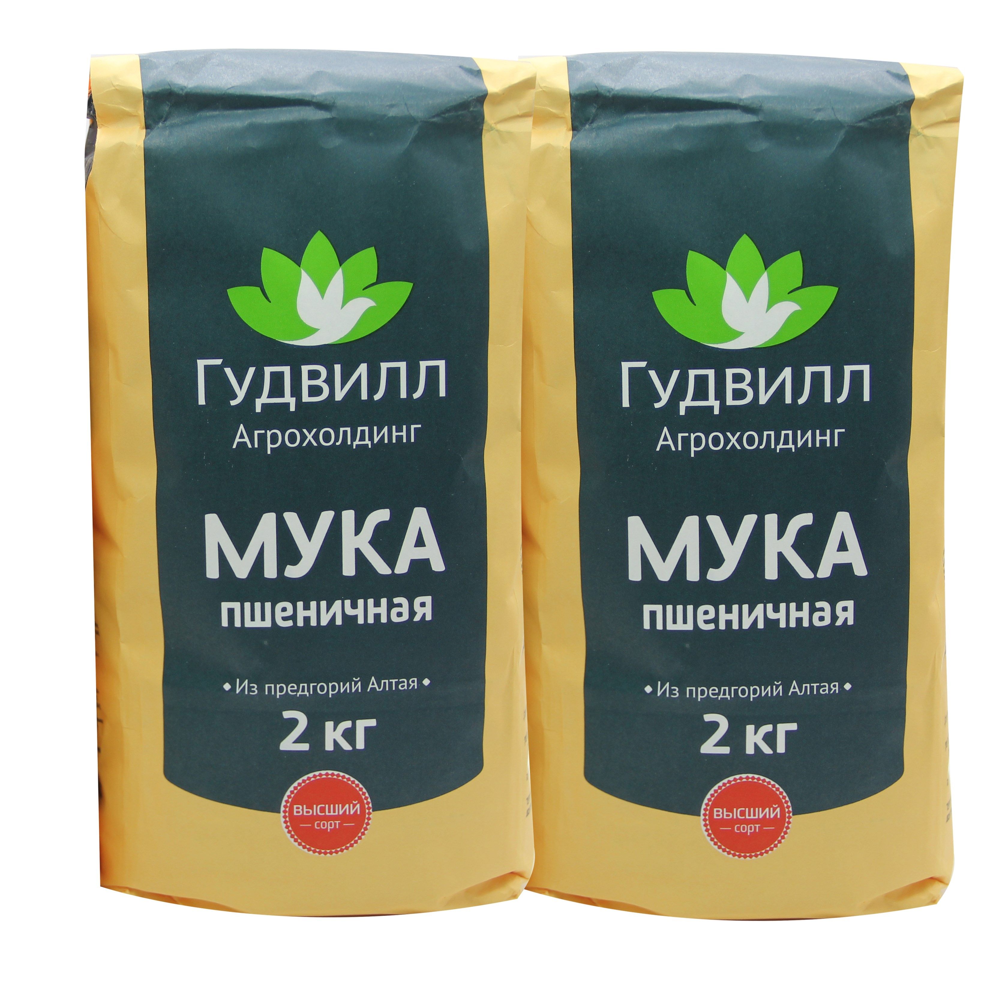 谷德维尔 俄罗斯进口谷德维尔小麦粉 原装 面包粉 高筋粉 烘焙粉 2kg*