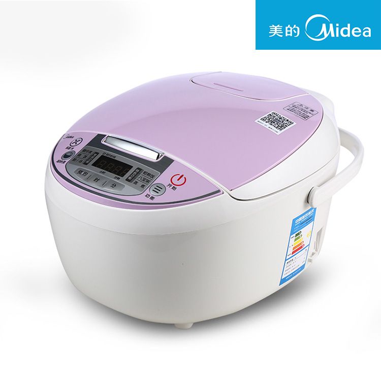 美的 /Midea 高效聚能焖香电饭煲大火力黄金蜂窝内胆4L  丁香紫