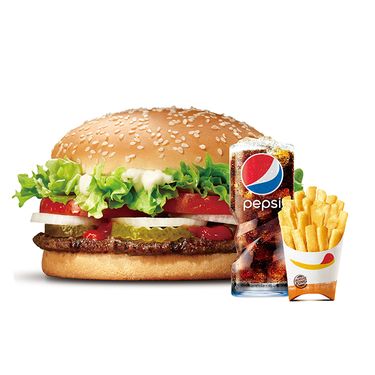 汉堡王 皇堡/天椒皇堡套餐电子券(全国指定门店 e-buy机具兑换)