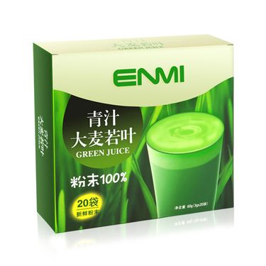 enmi 大麦若叶青汁碱性食品 60 g(3gx20袋)