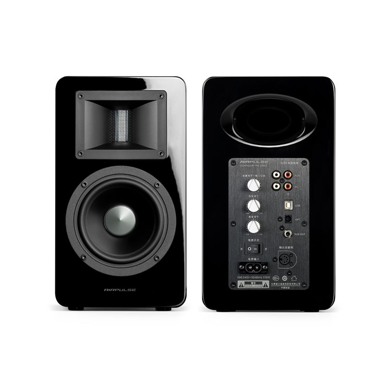 漫步者 edifier airpulse a200 多媒体蓝牙音响 木质有源音箱 hifi 2.