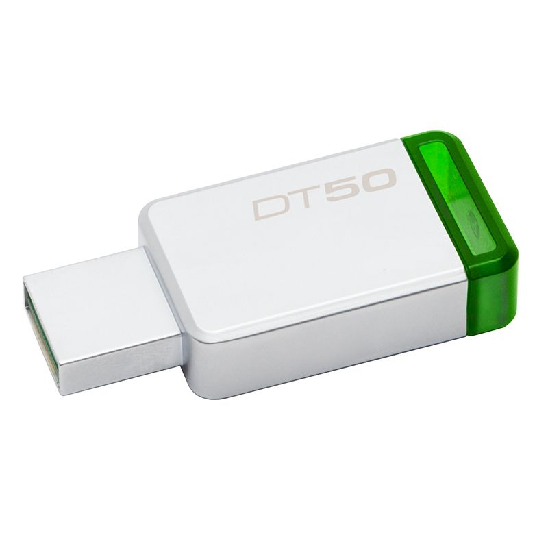 金士顿 usb3.1 高速金属u盘时尚耐用 dt50 16g