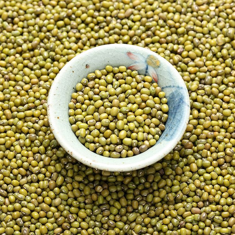 谷怡斋 扎鲁特有机绿豆1kg 科尔沁有机小米1kg 香甜软糯 口感柔润