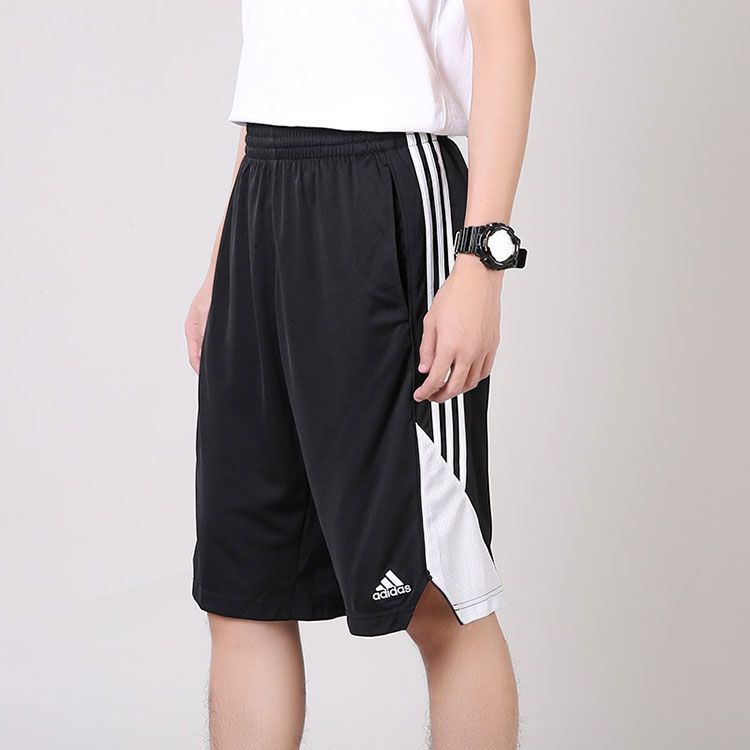 阿迪达斯 adidas短裤男2018夏季新款篮球运动休闲透气五分裤bp5185